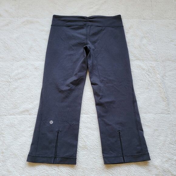 Lululemon Gather & Crow Black Crop Leggings - Picture 4 of 6